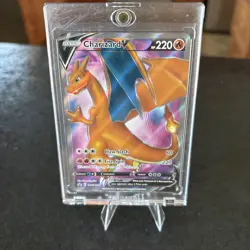 Pokemon TCG- Charizard V SWSH050 Promo Full Art Champions Path NM - Image 1