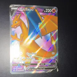 Charizard V SWSH050 Full Art Promo Champion's Path Pokemon TCG NM - Image 2