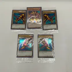 Exodia the Forbidden One Yu-Gi-Oh! LART Promo Sealed Set of 5 - Image 1