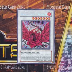 1x Black Rose Dragon - Secret Rare - CT05-EN003 - Limited Edition - LP - Image 1