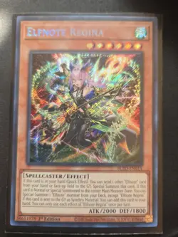 Elfnote Regina BLZD-EN014 Secret Rare Yu-Gi-Oh 1st Edition Near Mint - Image 1
