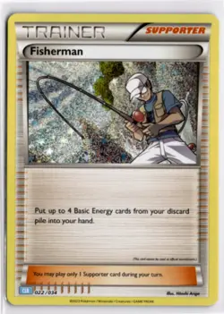 Pokemon English CLB *Holo Fisherman 022/034 NM TCG Classic Collection - Image 1