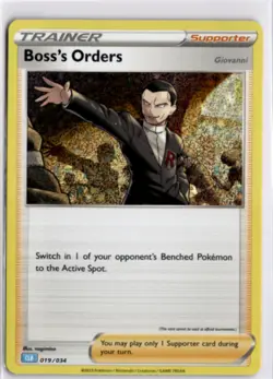 Pokemon English CLB *Holo Boss's Orders (CLB) 019/034 NM TCG Classic Collection - Image 1
