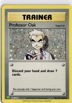 Pokemon English CLV *Holo Professor Oak (CLV) 024/034 NM TCG Classic Collection - Image 1