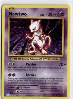Pokemon English CLB *Holo Mewtwo 014/034 NM TCG Classic Collection - Image 1