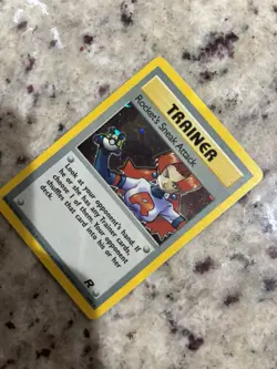 Pokemon TCG Rocket's Sneak Attack 16/82 Team Rocket Holo Rare Unlimited - Image 2