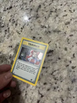 Pokemon TCG Rocket's Sneak Attack 16/82 Team Rocket Holo Rare Unlimited - Image 3