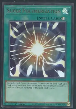 Yugioh - Super Polymerization *Ultra Rare* CH01-EN033 (NM) - Image 1