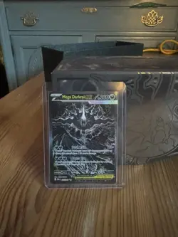 CENTERED pack fresh Mega Darkrai EX 116/084 Pokemon TCG Me05: Pitch Black SIR - Image 3