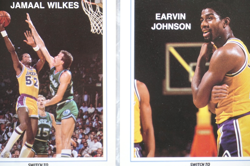 Los Angeles Lakers 1983-84 BASF Promo Card Lot 7 Basketball Players Photos - Image 4
