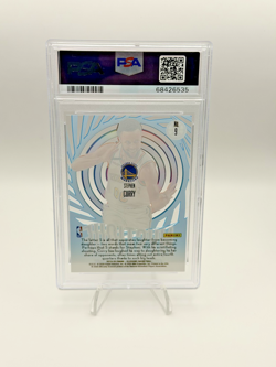 2019-20 Panini Illusions - Mystique Stephen Curry #9 Sapphire PSA 10 - Image 2