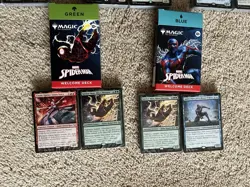 Magic The Gathering Spider-Man Hasbro Welcome Deck Set w/ Daily Bugle Promo SDCC - Image 3