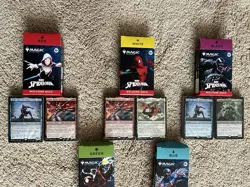 Magic The Gathering Spider-Man Hasbro Welcome Deck Set w/ Daily Bugle Promo SDCC - Image 4
