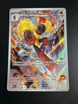 Pokemon TCG Armarouge Pitch Black Illustration Rare 86/84 - Image 1