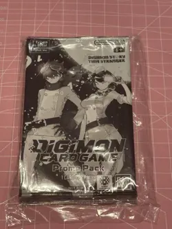 English Digimon Card Game Story Time Stranger Promo Pack Sealed Set of 8 New - Image 1