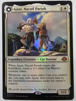 Ajani, Nacatl Pariah 237 Modern Horizons 3 NM FOIL - Image 1