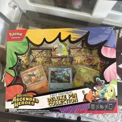 Ascended Heroes First Partners Deluxe Pin Collection ~ New & Sealed - Image 1