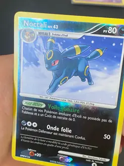 CARTE POKEMON NOCTALI 32/100 FR RARE REVERSE DP AUBE MAJESTUEUSE - TBE/EXC - Image 2