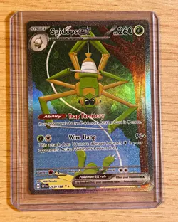 Spidops ex 243/198 SV1EN Ultra Rare Holo Englisch Pokemon TCG Karte - Image 1
