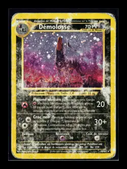 Carte Pokemon Demolosse 8/64 Holographique Neo Revelation Wizards POOR PLAYED - Image 1