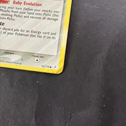 Pokemon Pichu (Delta Species) Reverse Holo Holon Phantoms 76/110 - Image 2
