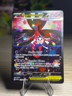 Mega Floette Ex 117/086 Special Illustration Rare Holo Chaos Rising NM - Image 1