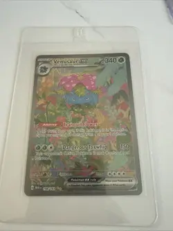 Pokemon TCG Venusaur EX 198/165 Special Illustration Rare - Image 1