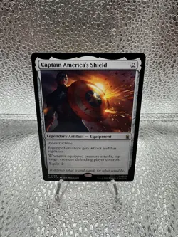 0244 Captain America's Shield (Regular, NM Card) | MTG MSH EN - Image 1