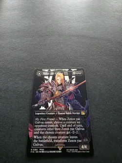 MTG: Zenos yae Galvus - Shinryu, Transcendent Rival - 0384 - NM Borderless - Image 1