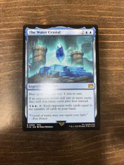 Magic: The Gathering The Water Crystal Legendary Artifact Rare 0085 Final Fanta… - Image 1