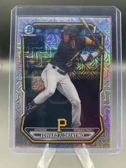2026 Bowman - Chrome Prospects Edward Florentino #BCP-82 Mojo Refractor (RC) - Image 1