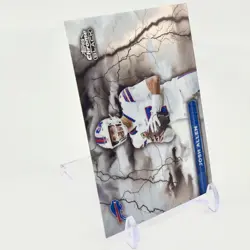 Josh Allen - Black Lightning BL-2 SSP - 2025 Topps Chrome Black - Bills Case Hit - Image 2