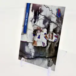 Josh Allen - Black Lightning BL-2 SSP - 2025 Topps Chrome Black - Bills Case Hit - Image 3