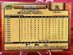 2026 Topps Series 2 Golden Mirror Image Variation #450 Gerrit Cole SSP Yankees - Image 2