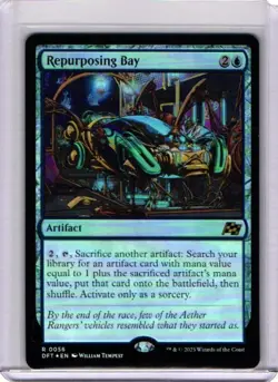 MTG Repurposing Bay - Foil, Aetherdrift 0056 - Image 1
