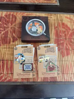 2026 Daring Detectives Pin Bundle Disney California Adventure - Image 1