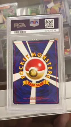 Pokemon TCG Moltres Holo Rare Vintage 1997 Japanese Fossil #146 PSA 9 - Image 2