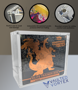 Pokemon ETB Acrylic Case 8mm For Elite Trainer Display Storage Case - Image 4