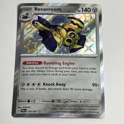Revavroom - Paldean Fates - Shiny Holo Rare - LP 193/091 - Pokemon TCG - Image 1