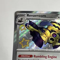 Revavroom - Paldean Fates - Shiny Holo Rare - LP 193/091 - Pokemon TCG - Image 2
