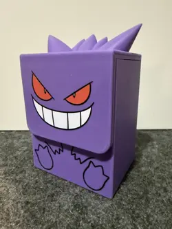 Pokemon TCG Deck Buddies: Gengar Deck Box - Open Box/Used - Image 1