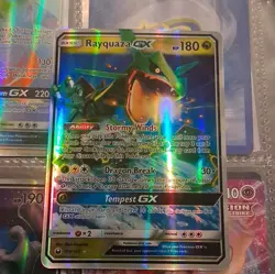 Pokemon TCG Rayquaza GX 109/168 SM-Celestial Storm Holo Ultra Rare 180HP 2018 - Image 2