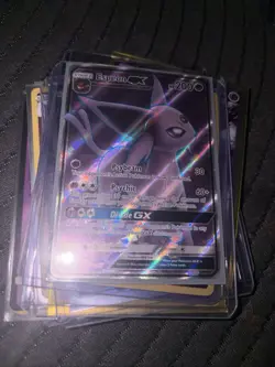 Espeon GX Full Art Ultra Rare Holo 140/149 SM Base Set HP200 English Pokemon TCG - Image 1