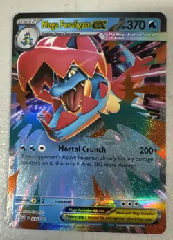 Mega Feraligatr ex 036 Black Star Promo - Pokemon TCG Mega Evolution NM - Image 1