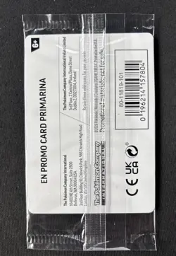 Pokemon Primarina 020/084 Pitch Black Promo Sealed Barnes And Noble Sealed - Image 2
