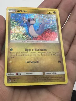 Pokemon Dratini 9/12 McDonald’s 2018 Promo Holo MP - Image 3