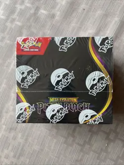Pokemon Mega Evolution Pitch Black Booster Box, Factory Sealed - IN HAND - Image 1
