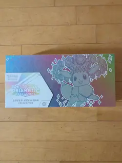 Pokemon TCG Scarlet Violet Prismatic Evolution Super Premium Coll. FREE Shipping - Image 1