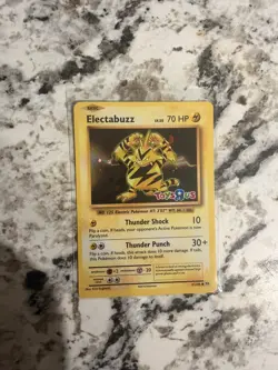 Pokemon TCG Electabuzz Toys R US Promo Card 41/108 MP-HP - Image 1
