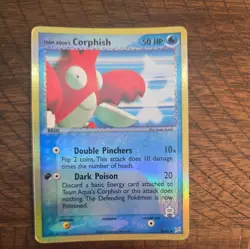 Team Aqua's Corphish 26/95 Team Magma vs Team Aqua Pokemon Reverse Holo LP - Image 1